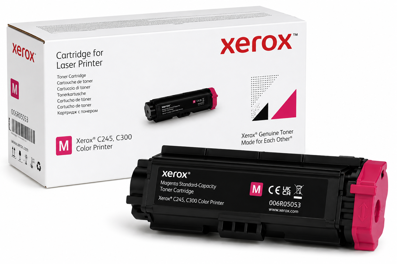 Genuine Xerox 006R05053 MAGENTA Return Program Toner Cartridge for C245 C300 1.2K