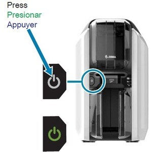Zebra ZC100 Plastic ID Card Printer SINGLE SIDED USB; WINDOWS DRIVER [ZC11-0M00000AU00]