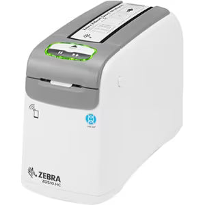 Zebra Direct Thermal Printer ZD510 Wristband ZPL II/XML 300dpi AUS Cord USB/USB Host/Ethernet/802.11/Bluetooth [ZD51013-D0PB02FZ]
