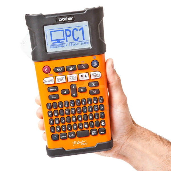 Brother Pt-E300Vp Handheld Thermal Label Printer 20Mm/Sec Electrician Label Maker