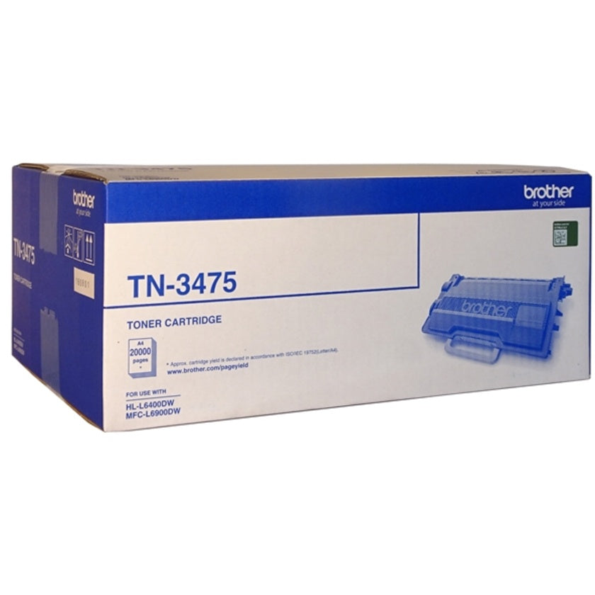 Genuine Brother TN3475 Extra High Yield BLACK Toner for HL-L6400DW MFC-L6900DW 20K [NZ ONLY]