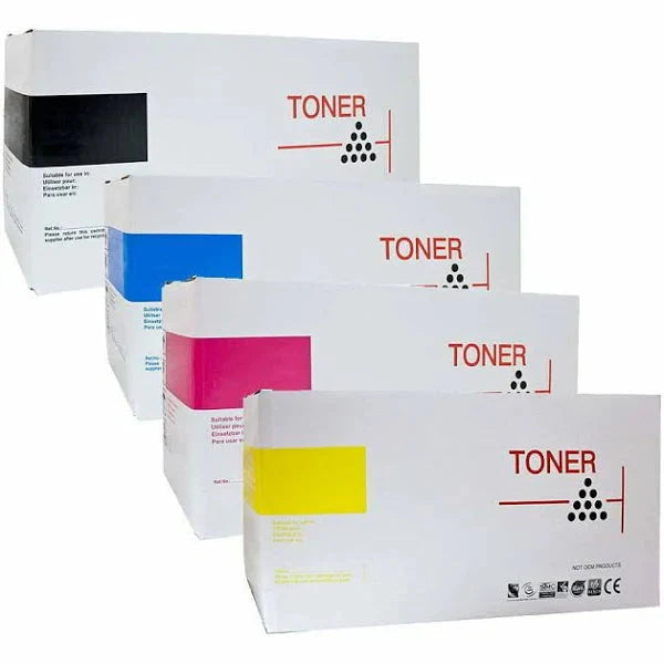 Compatible TK-8119 Toner Cartridge 4-Pack Bundle for Kyocera ECOSYS M8130CIDN / M8124CIDN (BK, C, M, Y)
