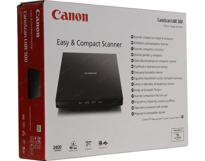Canon CanoScan LIDE300 A4 Flatbed USB-C Colour Document Scanner 2400x2400dpi