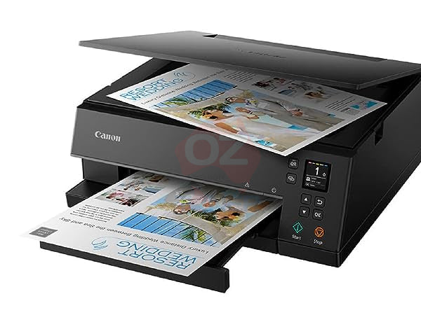 Canon A4 Wireless Edible Ink Printer + Pgi680/Cli681 Kit + Wafer Paper [Ts6360A] Printer