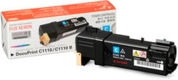 *clear!* 1 X Genuine Fuji Xerox Docuprint C1110 Cyan Toner Cartridge Ct201115 -