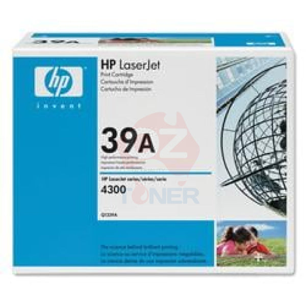 1 X Genuine Hp Q1339A Toner Cartridge 39A -