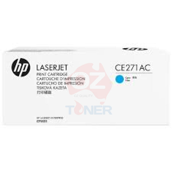 *Clear!* Genuine Hp #650A Cyan Toner Cartridge For Color Laserjet Cp5525 M750Xh [Ce271A] -