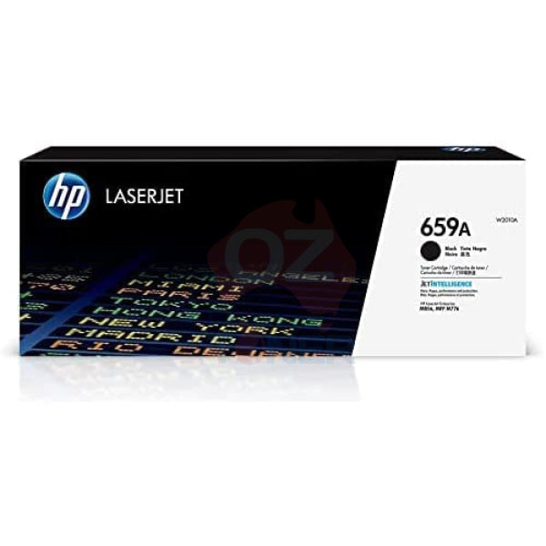 *Clear!* Genuine Hp #659A Black Toner Cartridge For M856Dn/M776Dn Mfp (16K) W2010A -