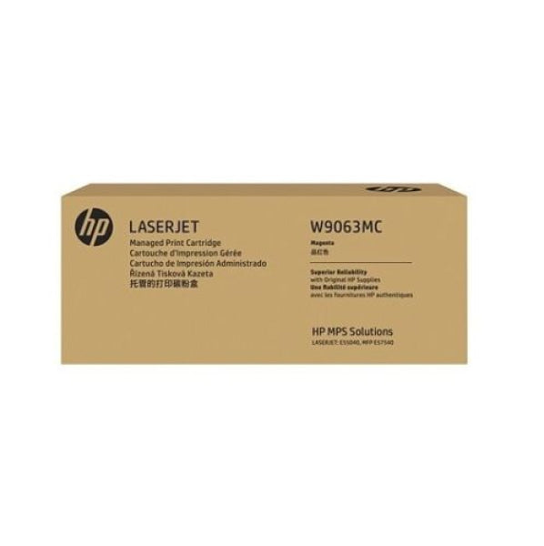 *Clear!* Genuine Hp W9063Mc Magenta Toner Cartridge For Mps E55040Dn Mfp E57540Dn (12.5K) -