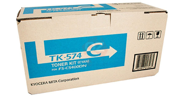 *Clear!* Kyocera Genuine Tk-574 Cyan Toner Kit For P7035Cdn 1T02Hgcas0 12K [Tk574C] Cartridge -