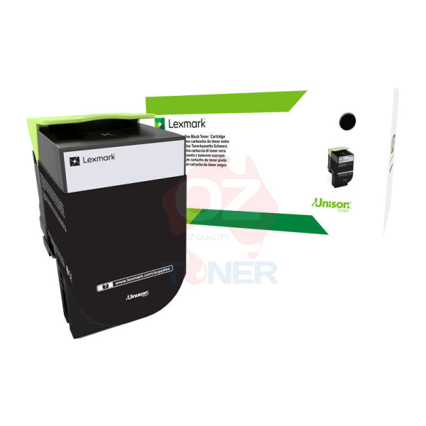 Lexmark Genuine 808HK BLACK High Yield Toner Cart->CX410/CX510/CX510DE [80C8HK0]