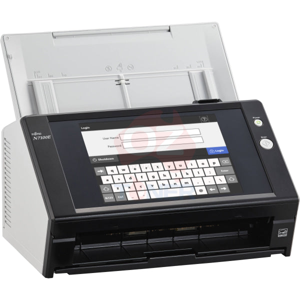 *Clear!* Fujitsu N7100E A4 Duplex Network Document & Image Scanner 25Ppm/50Ipm/8.4 Touch Screen+Wty