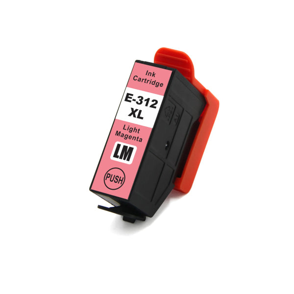 1 X Compatible Epson 312Xl Light Magenta Ink Cartridge High Yield [C13T183692] -