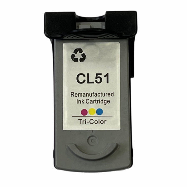 Canon Cl 51 3C Remanufactured Inkjet Cartridge - Ink