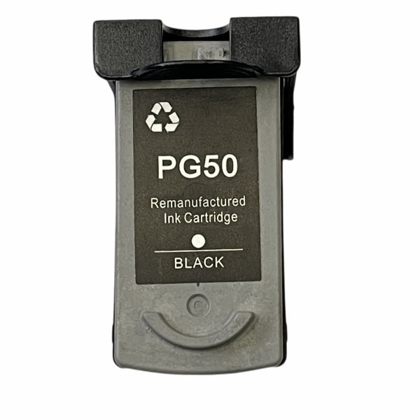 Canon Pg 50 Black Remanufactured Inkjet Cartridge - Ink