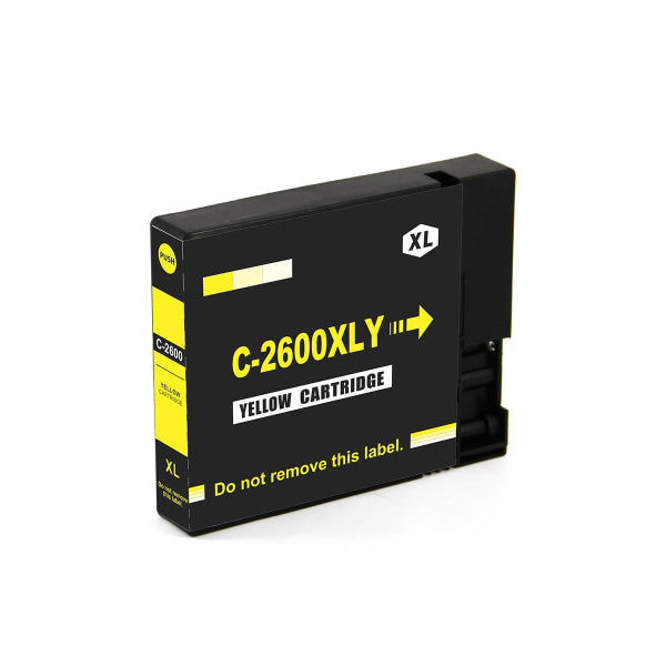 Canon Pgi 2600Yxl High Yield Yellow Compatible Inkjet Cartridge - Ink