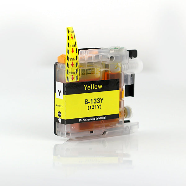 Ct A-Grade Premium Quality Compatible Brother Lc133Y Yellow Ink Cartridge [Lc133Xl-Y] -