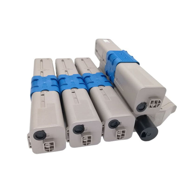 1 X Compatible Oki C301 C321 Yellow Toner Cartridge -