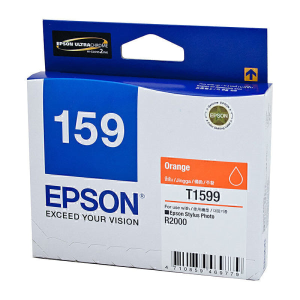 Epson 1599 Orange Ink Cart C13T159990