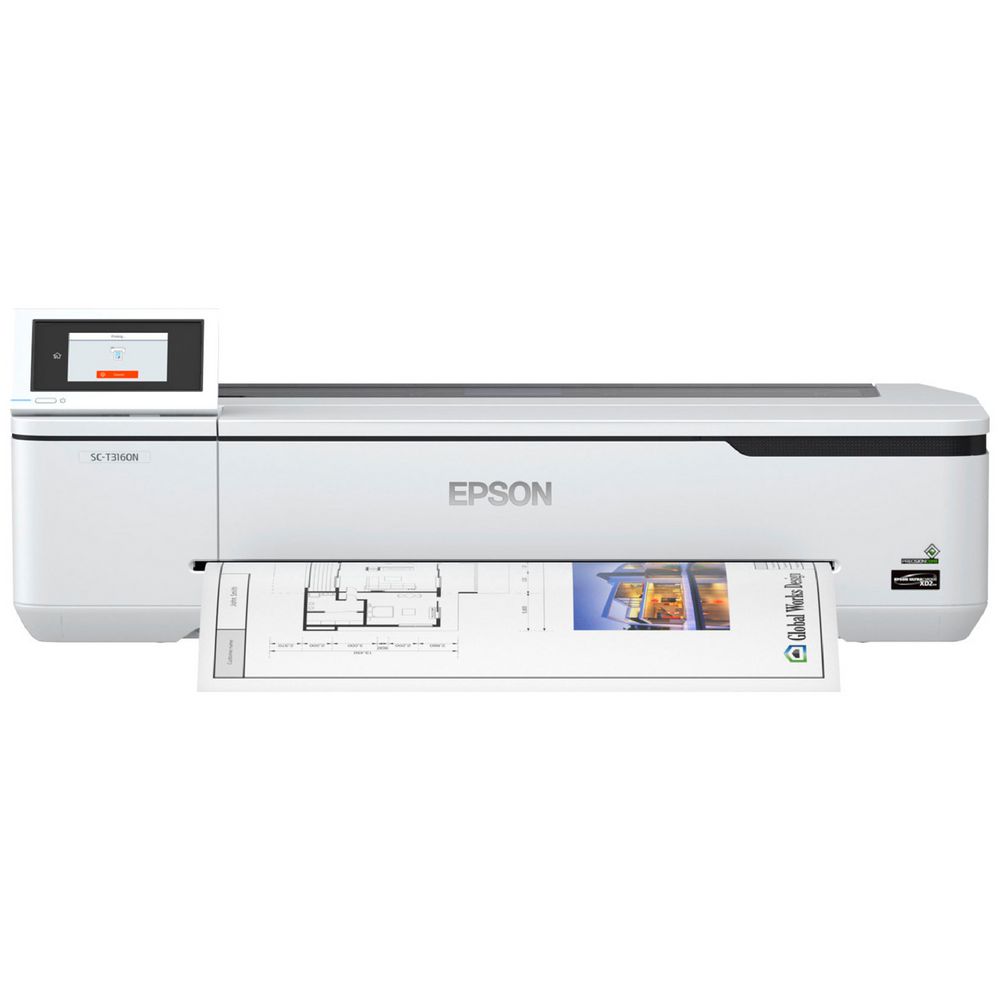 *Ex-Demo* Epson SureColor T3160N 24" Large Format Wireless Printer NO STAND [C11CF11412]