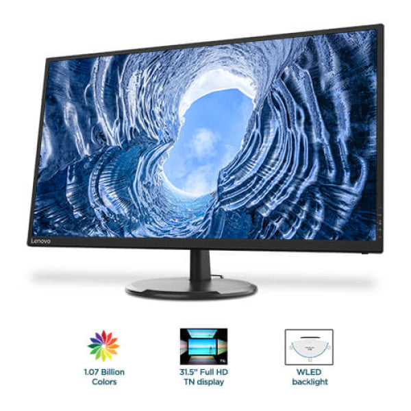 *Ex-Demo* Lenovo D32Q-20 31.5’ Qhd Hdmi Dp Wled Monitor 75Hz/4Ms [65F7Gac1Ww]