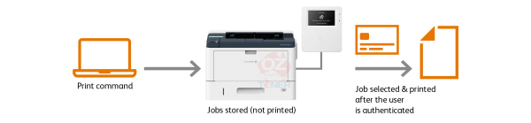 Fuji Xerox Docuprint 4405D A3 Mono Laser Wi-Fi Printer+Duplex+Airprint 45Ppm [Dp4405-1Y] Printer