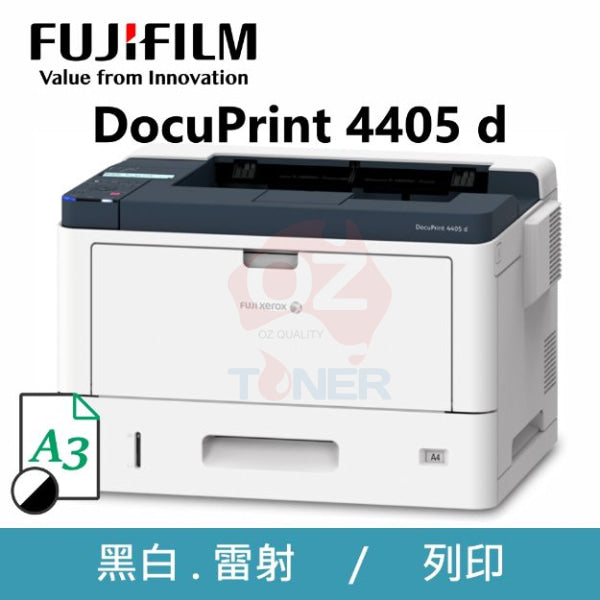 Fuji Xerox Docuprint 4405D A3 Mono Laser Wi-Fi Printer+Duplex+Airprint 45Ppm [Dp4405-1Y] Printer