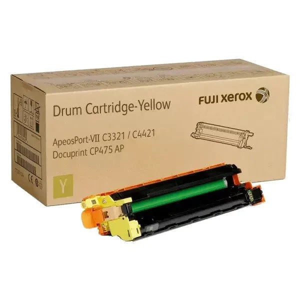 Fuji Xerox Genuine Ct351223 Yellow Drum Cartridge For Cp475Ap/Cp4421/C4421/C3321 - Toner