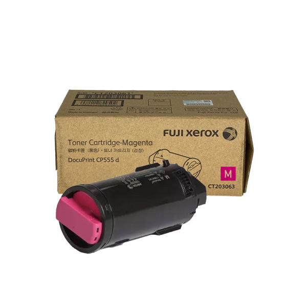 Fuji Film Genuine Cp555D Mps Magenta Toner (M) Cartridge 16K [Ct203067/ct203063] - Toner