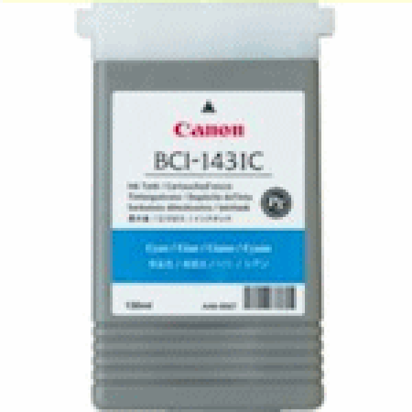 1 X Genuine Canon Bci-1431C Cyan Ink Cartridge -