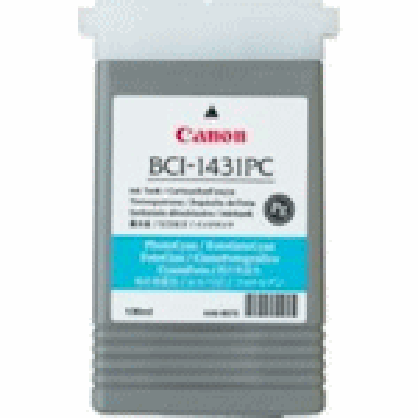 1 X Genuine Canon Bci-1431Pc Photo Cyan Ink Cartridge -