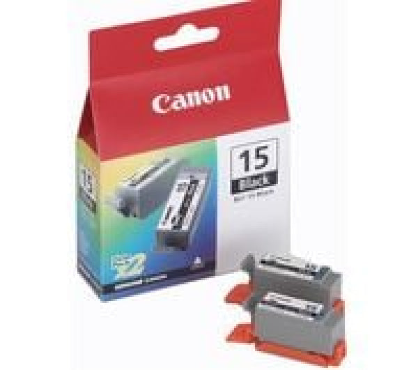 1 X Genuine Canon Bci-15Bk Black Ink Cartridge -