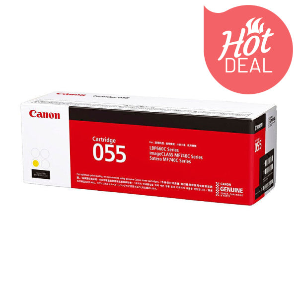 Canon CART055 Yellow Toner CART055Y