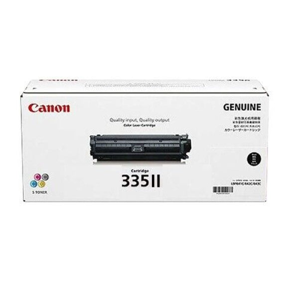 Genuine Canon Cart335Ii Black High Yield Toner Cartridge For Lbp841Cdn/Lbp843Cx (13K) [Cart335Bkh] -