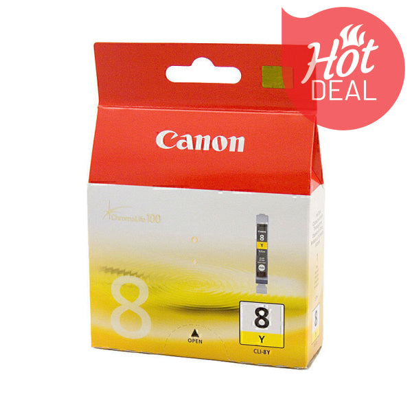Canon CLI8Y Yellow Ink Cart CLI8Y