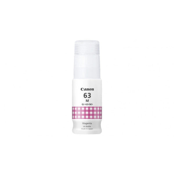 Genuine Canon GI63 Magenta Ink Bottle for G660 (8k) [GI63M]