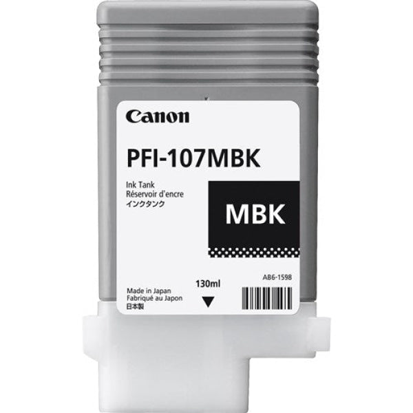 PFI-107MBK MATTE BLK INK 130ML PFI-107MBK