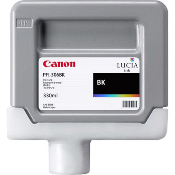PFI-306BK LUCIA EX BLACK INK F OR IPF8300IPF8300SIPF8400 - PFI-306BK