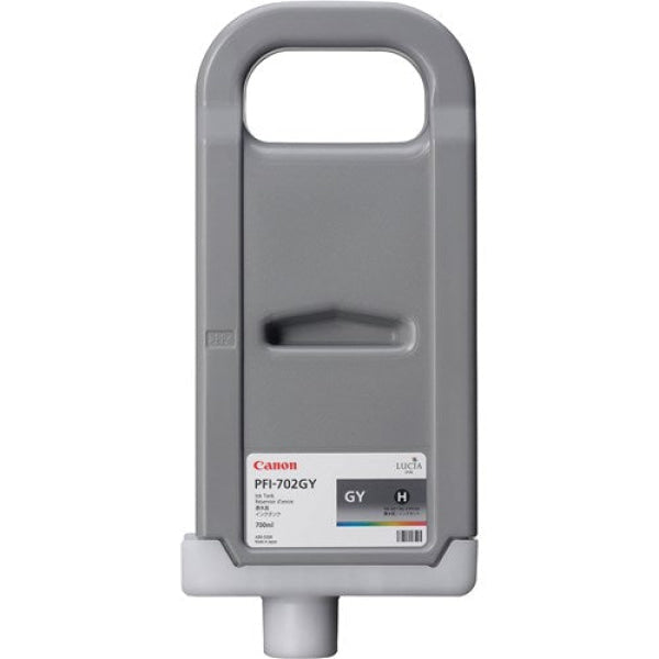GREY INK TANK 700ML FOR IPF8100 9100 PFI-702GY