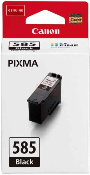 Genuine Canon Pg-585 Black Ink Cartridge For Pixma Ts7760 Tr7860 [Pg585] (180 Pages) -