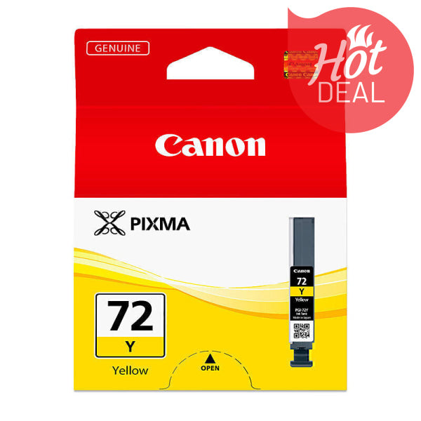 Canon PGI72 Yellow Ink Cart PGI72Y