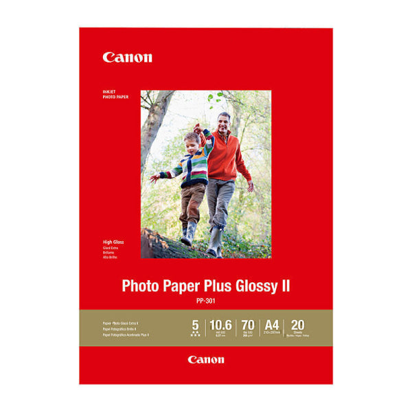 Canon A4 Photo Plus Glossy 20p PP301A4