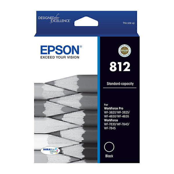 Epson 812 Black Ink Cart C13T05D192