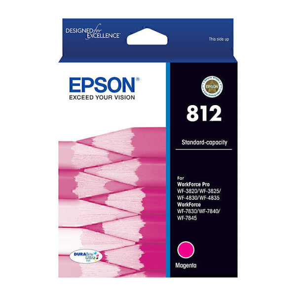 Epson 812 Magenta Ink Cart C13T05D392