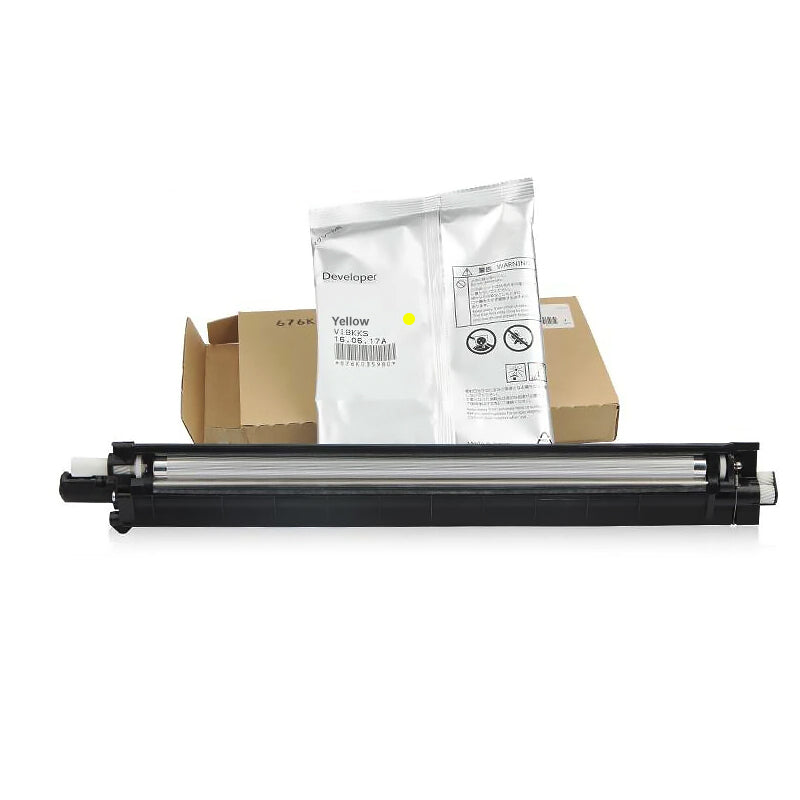 Genuine Fuji Xerox 604K91140 607K40680 Yellow Developer+Housing Kit for DocuCentre SC2020/SC2022