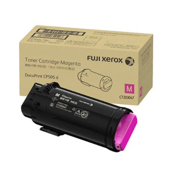 FUJI XEROX CT203047 MAGENTA HIGH YIELD TONER 11K FOR DPCP505D CT203047