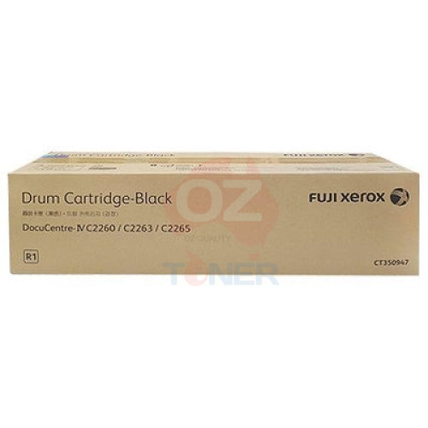 1 X Genuine Fuji Xerox Docucentre Iv C2260 Black Imaging Drum Unit (60K) Ct350947 Cartridge - Toner