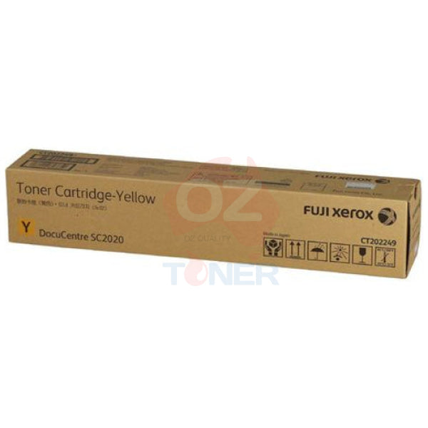 Genuine Fuji Xerox Docucentre Sc2020 Sc2020Nw Yellow Toner Cartridge Ct202249 (3K) -