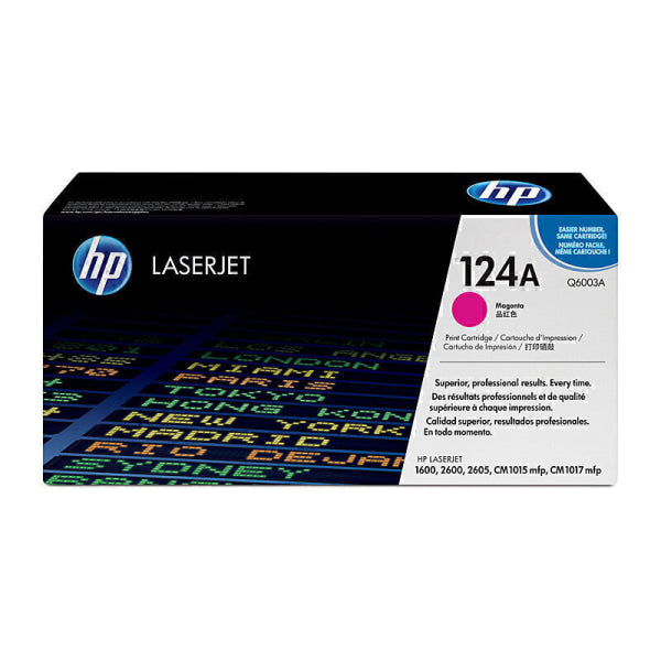 HP #124A Magenta Toner Q6003A Q6003A