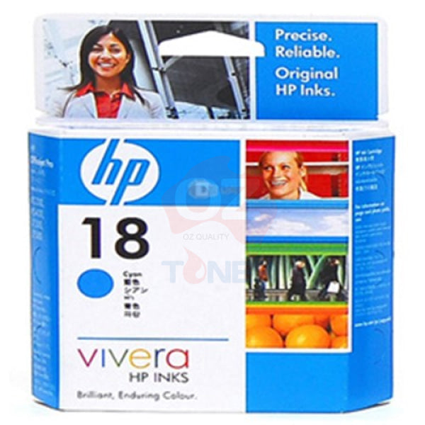 HP 18 CYAN INK 625 PAGE YIELD FOR OJ PRO L7300 L7500 C4937A